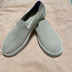 Womens Rothy’s The Original Slip On Sneaker size 8M color Sand